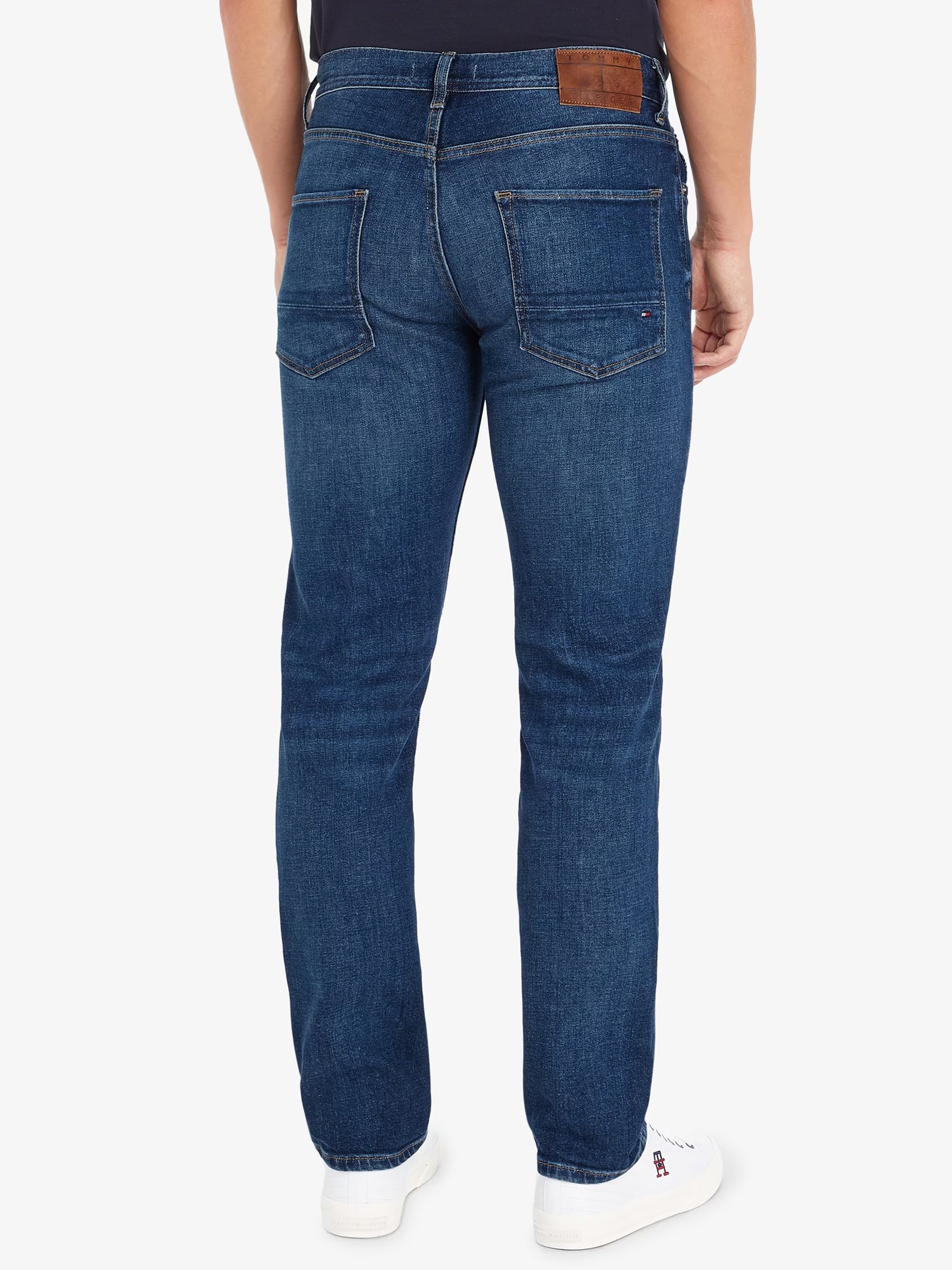 TOMMY HILFIGER JEANS STRAIGHT DENTON IN DENIM BLU