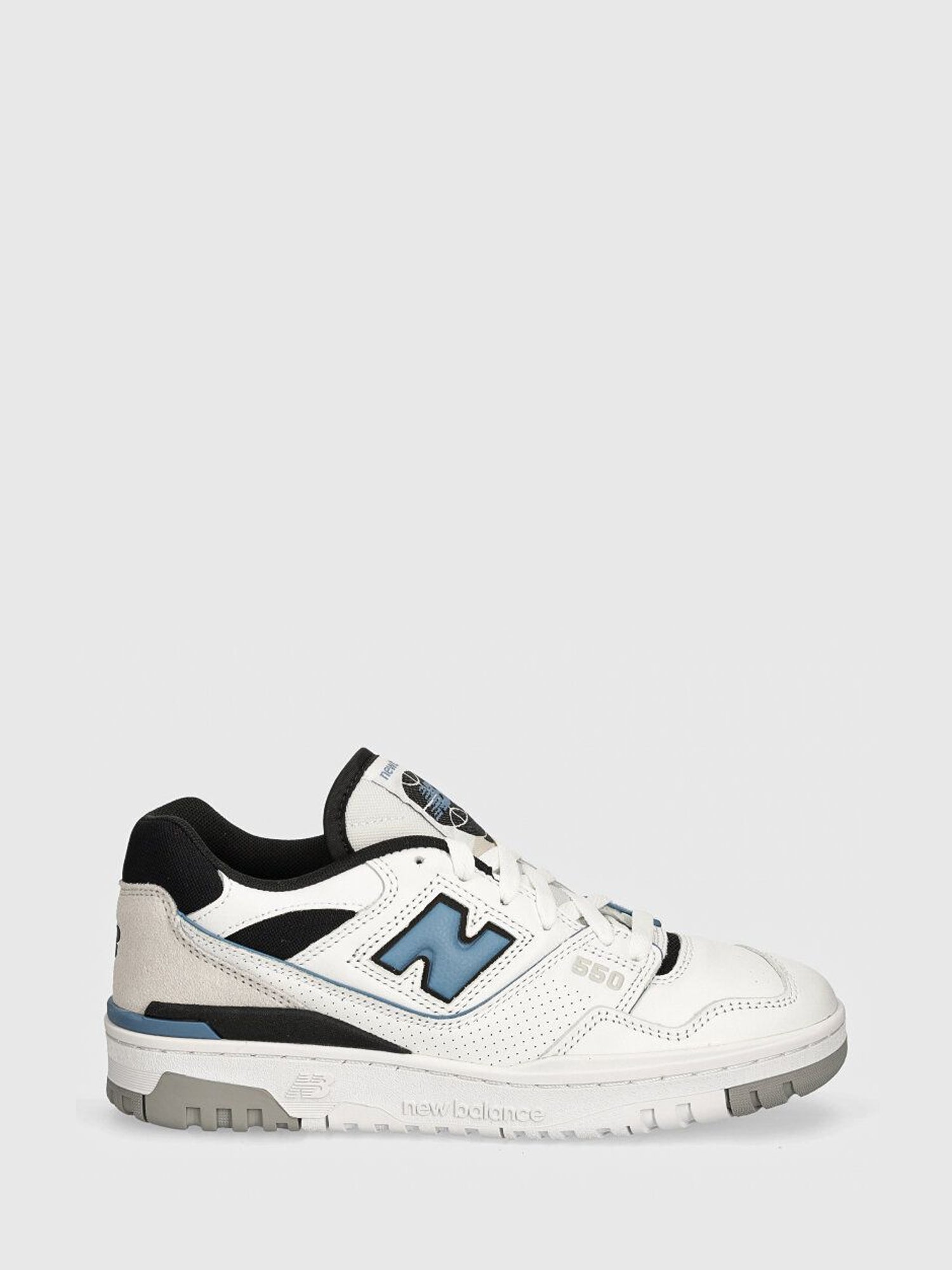 NEW BALANCE SNEAKERS 550 BIANCO-BLU