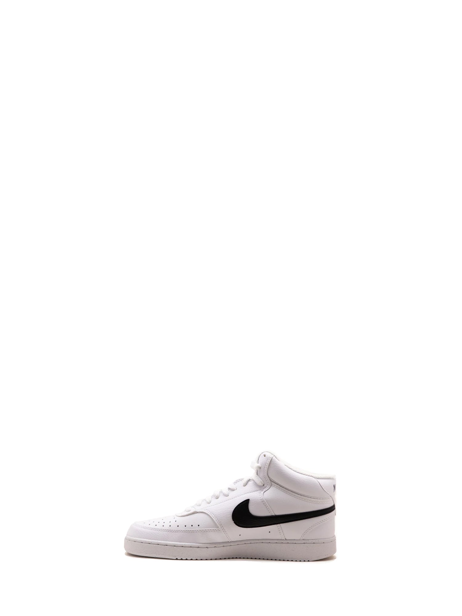 NIKE SNEAKERS COURT VISION MID NEXT NATURE BIANCO-NERO