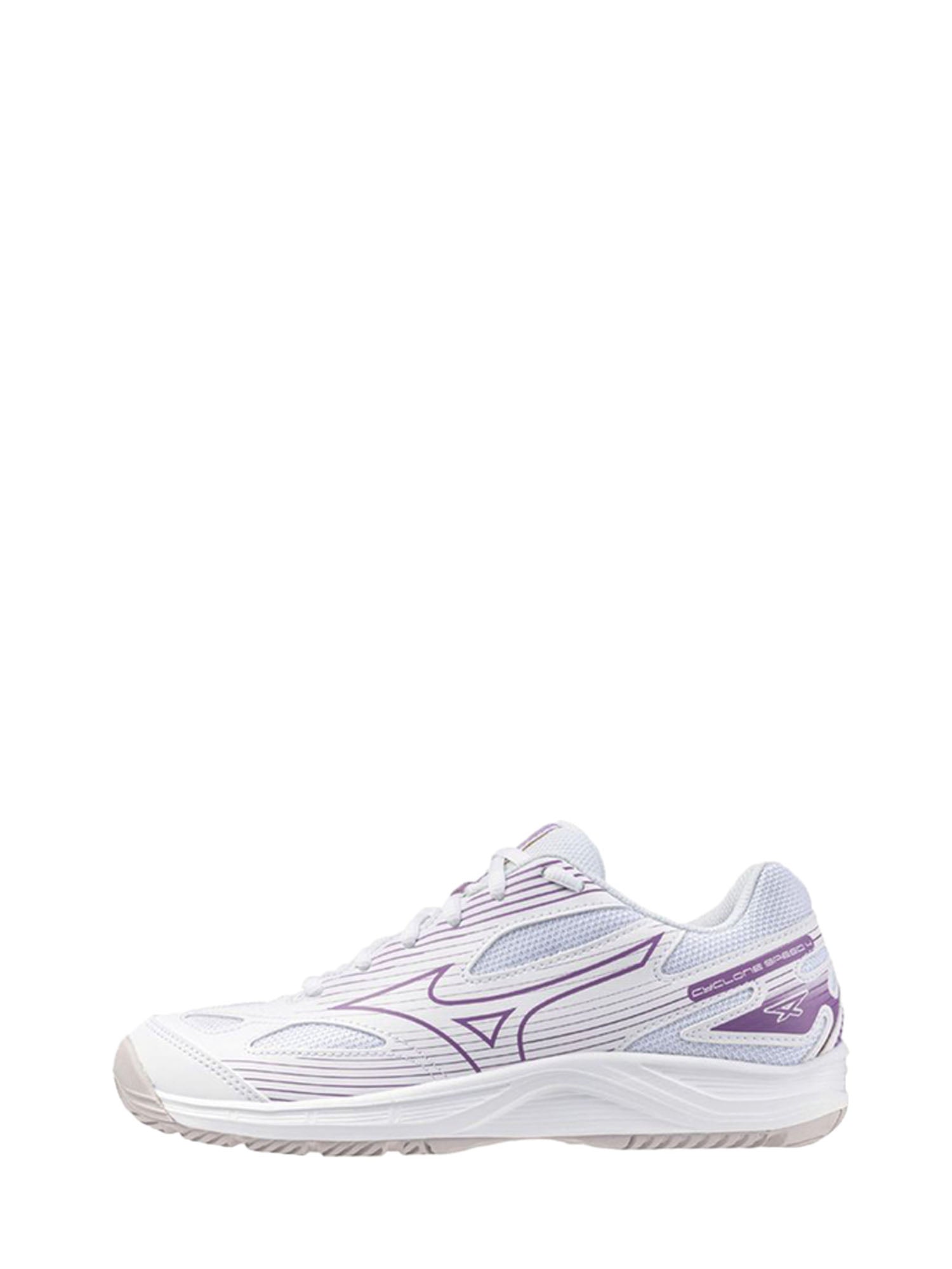 MIZUNO SCARPE PALLAVOLO CYCLONE SPEED 4 BIANCO - LILLA