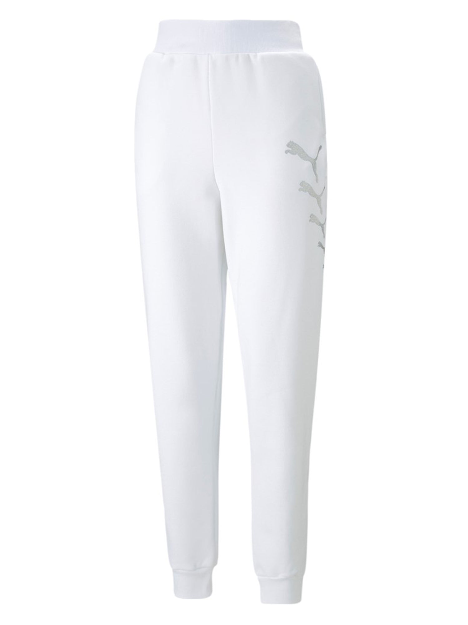 PUMA PANTALONI SPORTIVI ESSENTIALS BIANCO