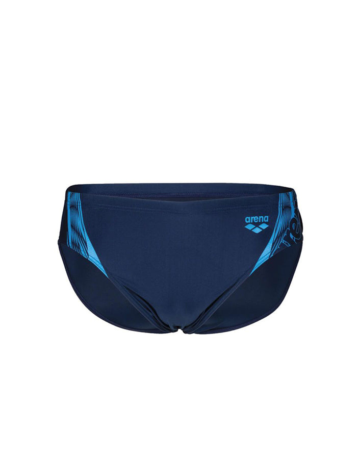 COSTUME ARENA MEN'S SWIM BRIEF GRAPHIC BLU