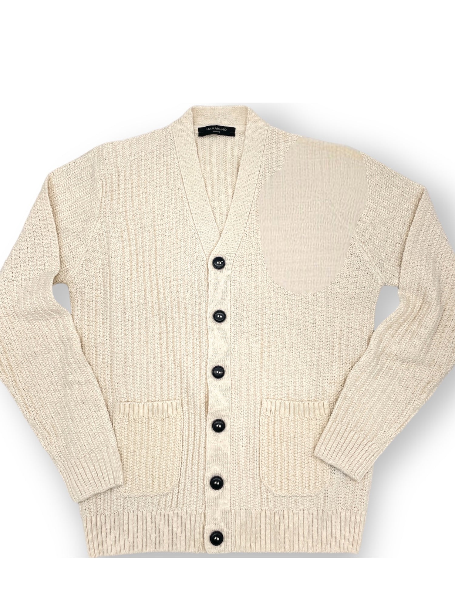 HAMAKI HO CARDIGAN OFF-WHITE