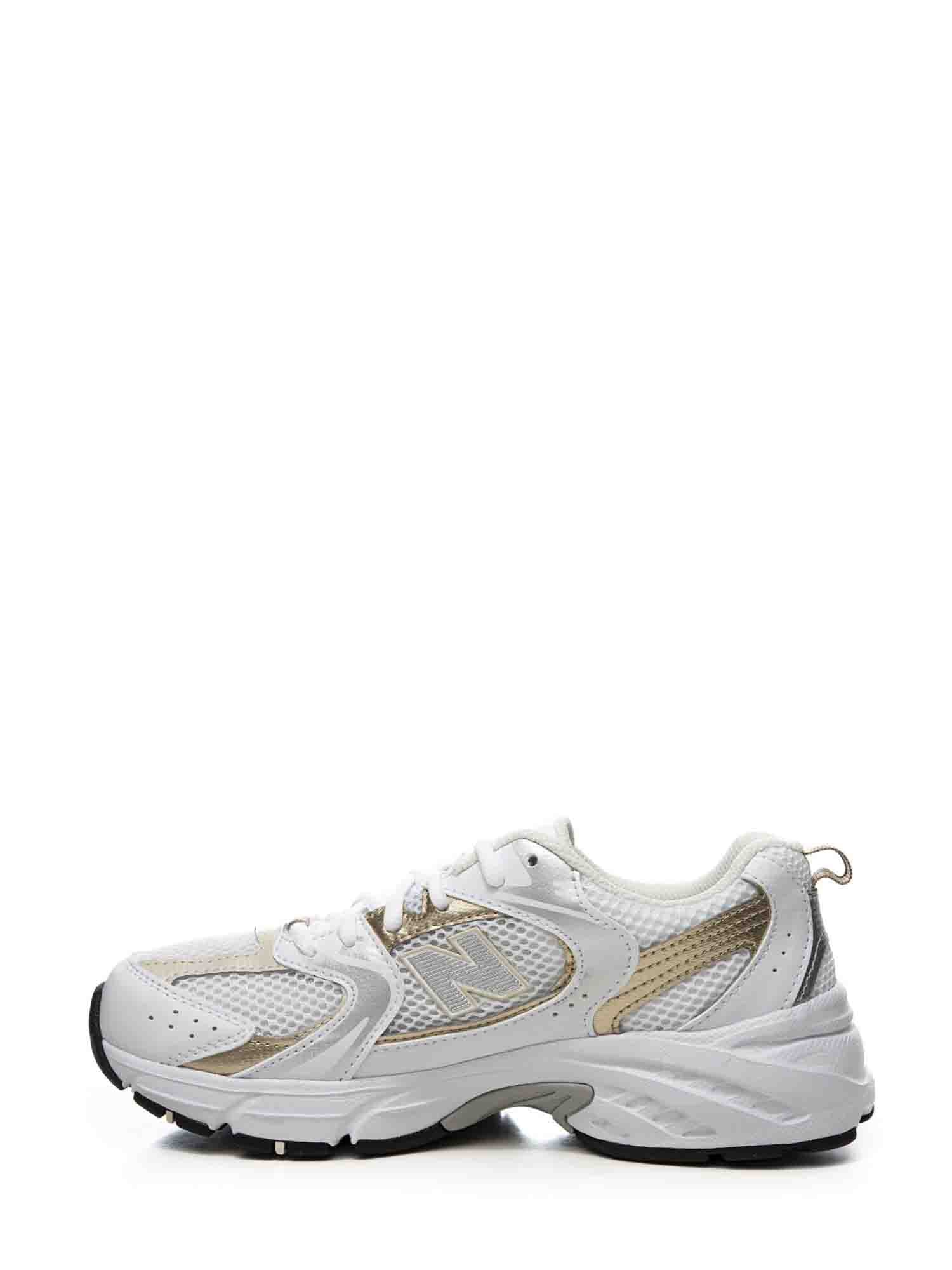 NEW BALANCE LIFESTYLE SNEAKERS KIDS BIANCO-ORO