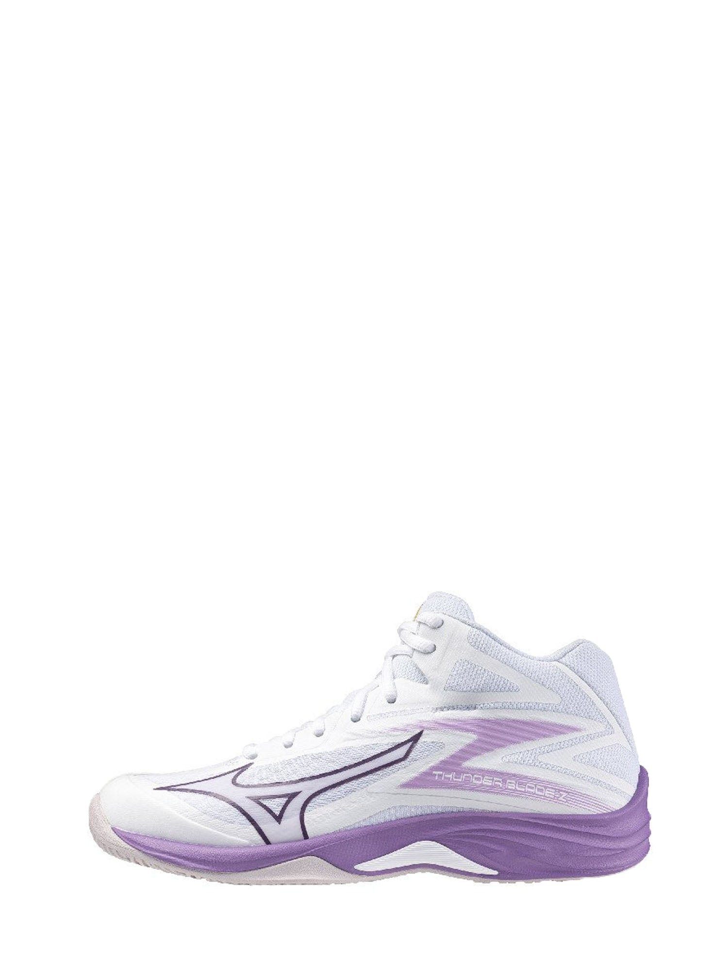 MIZUNO SCARPE PALLAVOLO THUNDER BLADE Z MID BIANCO - LILLA