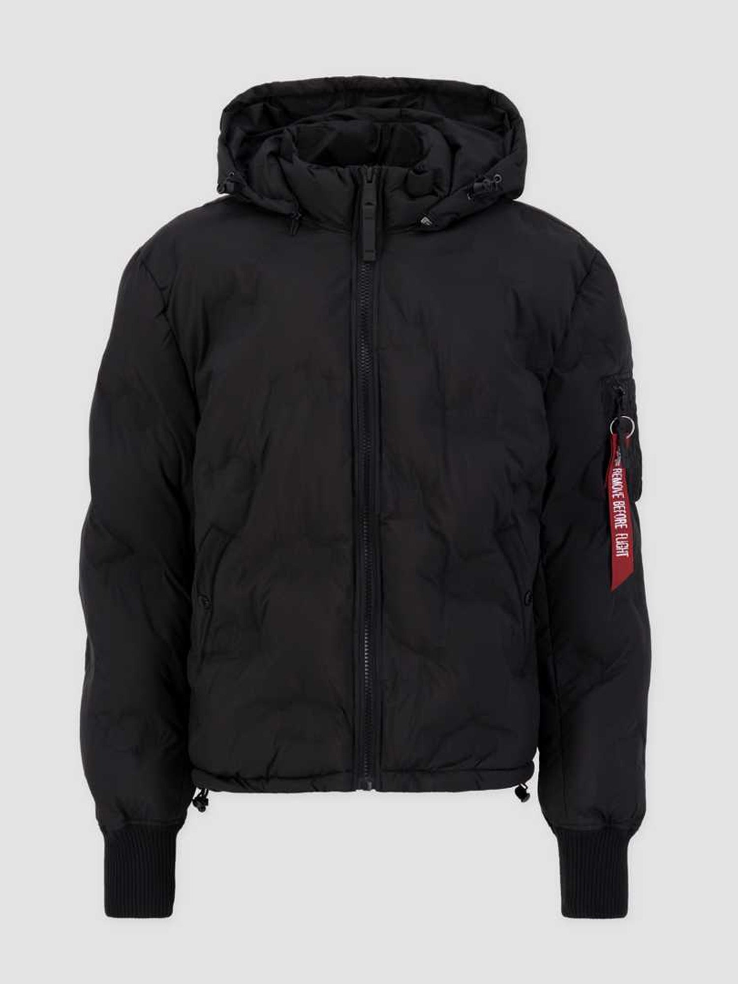 ALPHA INDUSTRIES GIUBBINO CON CAPPUCCIO NERO