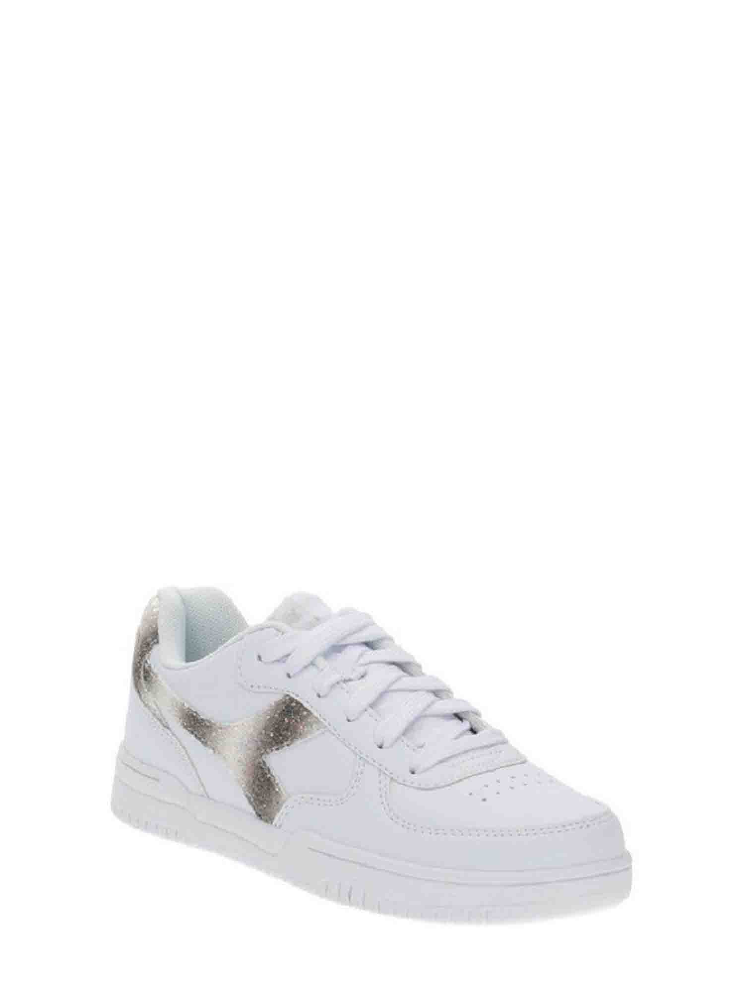 DIADORA SNEAKERS BASSE RAPTOR LOW GLITTER BIANCO