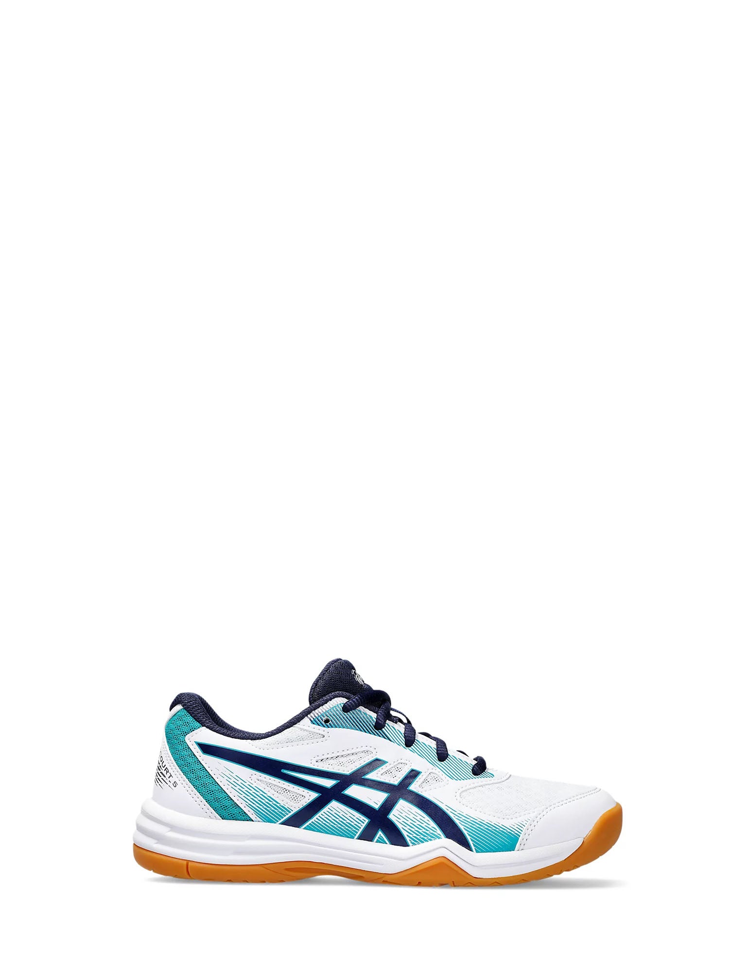 ASICS SCARPE INDOOR UPCOURT 5 GS BIANCO