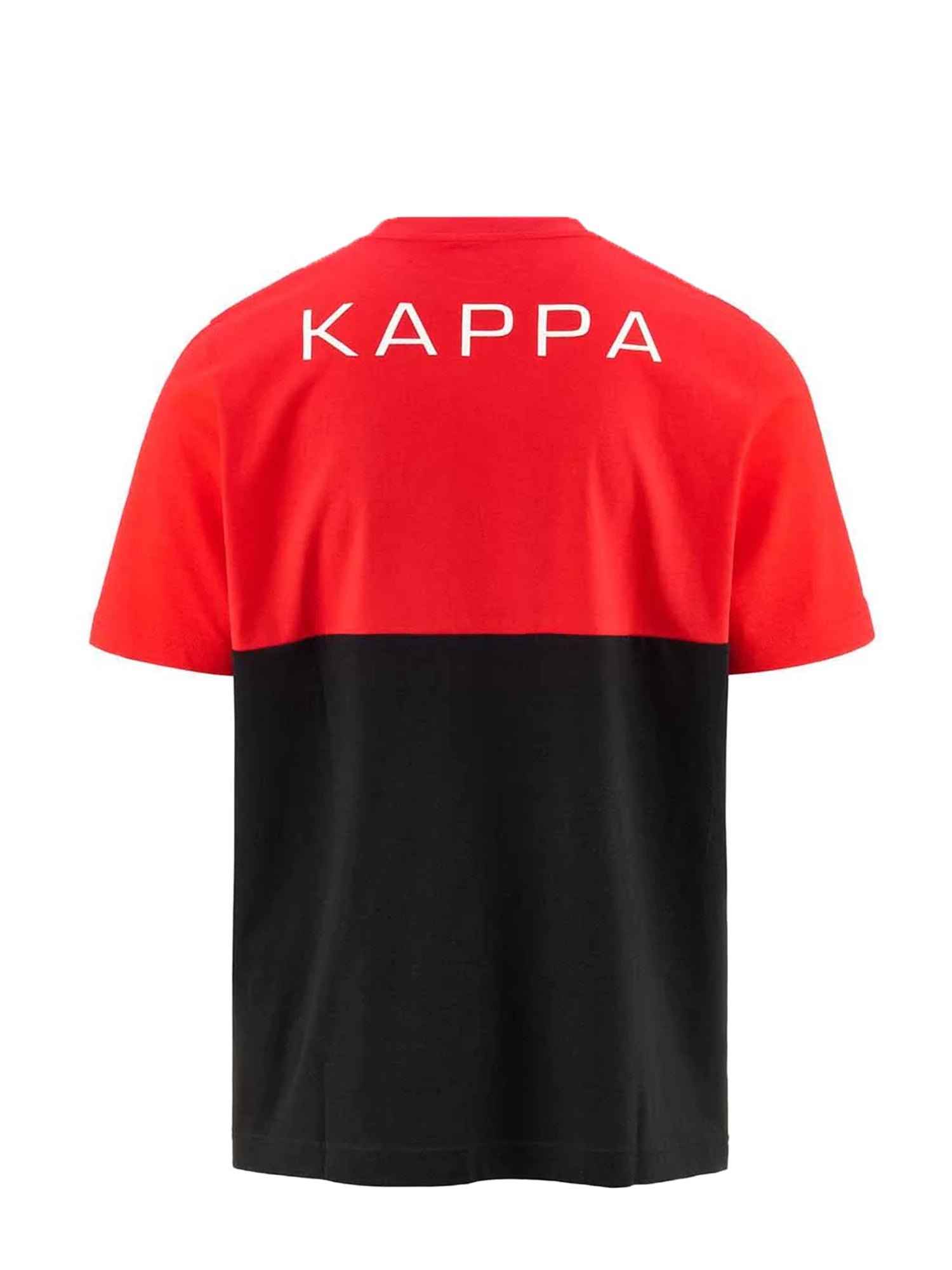 KAPPA T-SHIRT EDWIN ROSSO - NERO