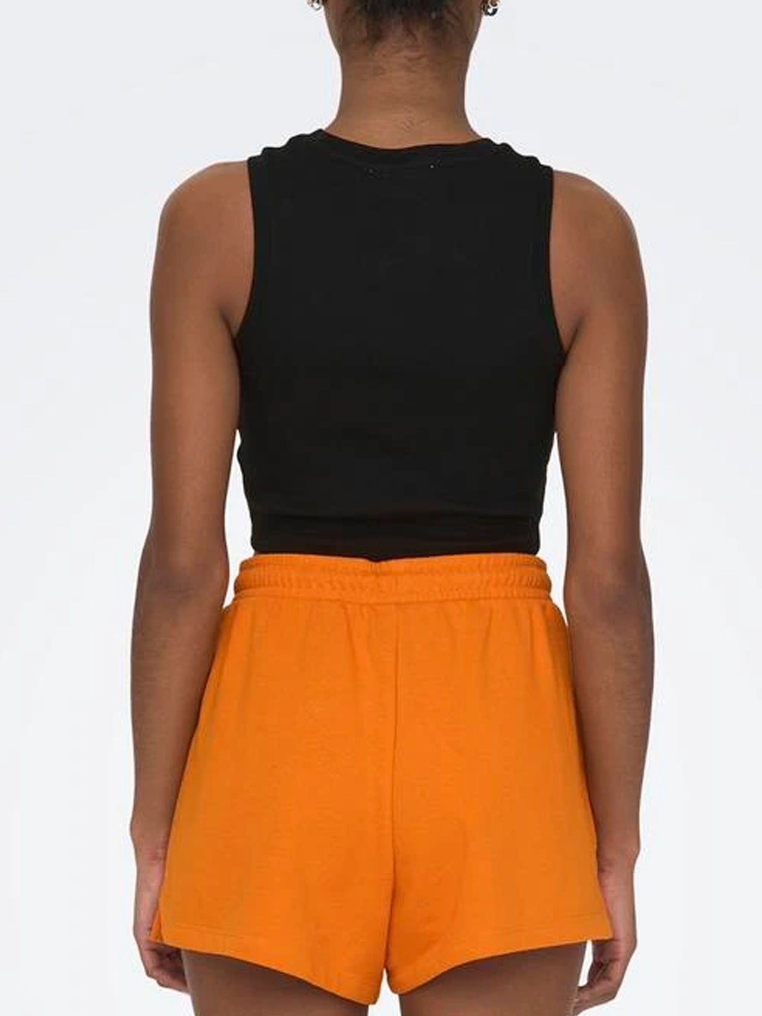 ONLY TOP VILMA CROPPED NERO