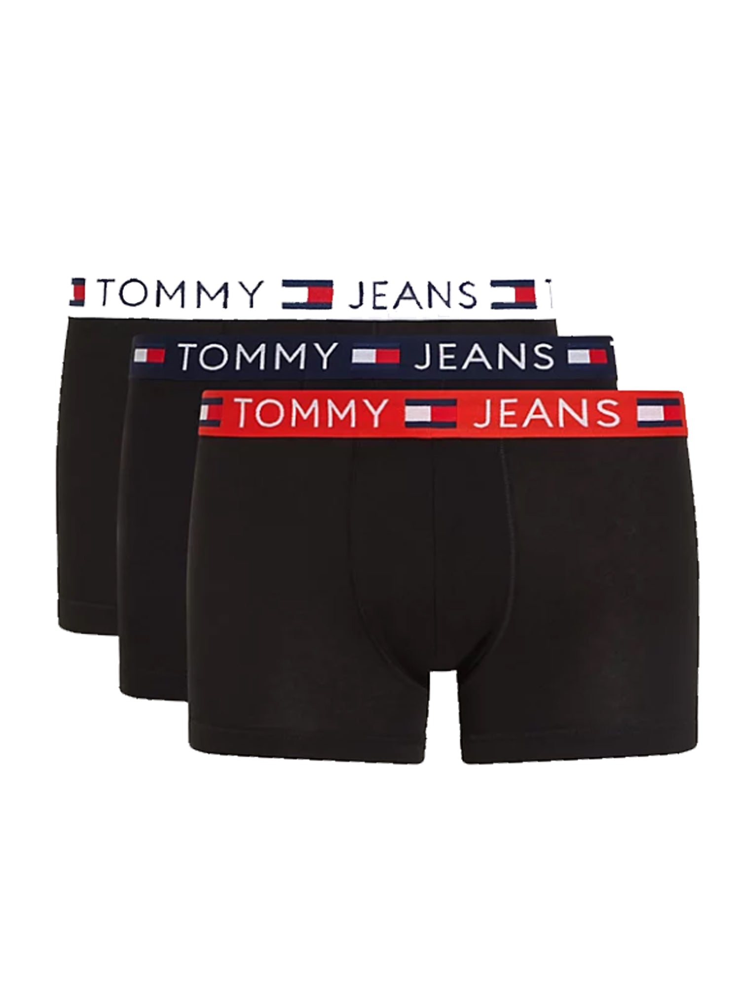 TOMMY HILFIGER UNDERWEAR BOXER 3 PACK ESSENTIAL NERO