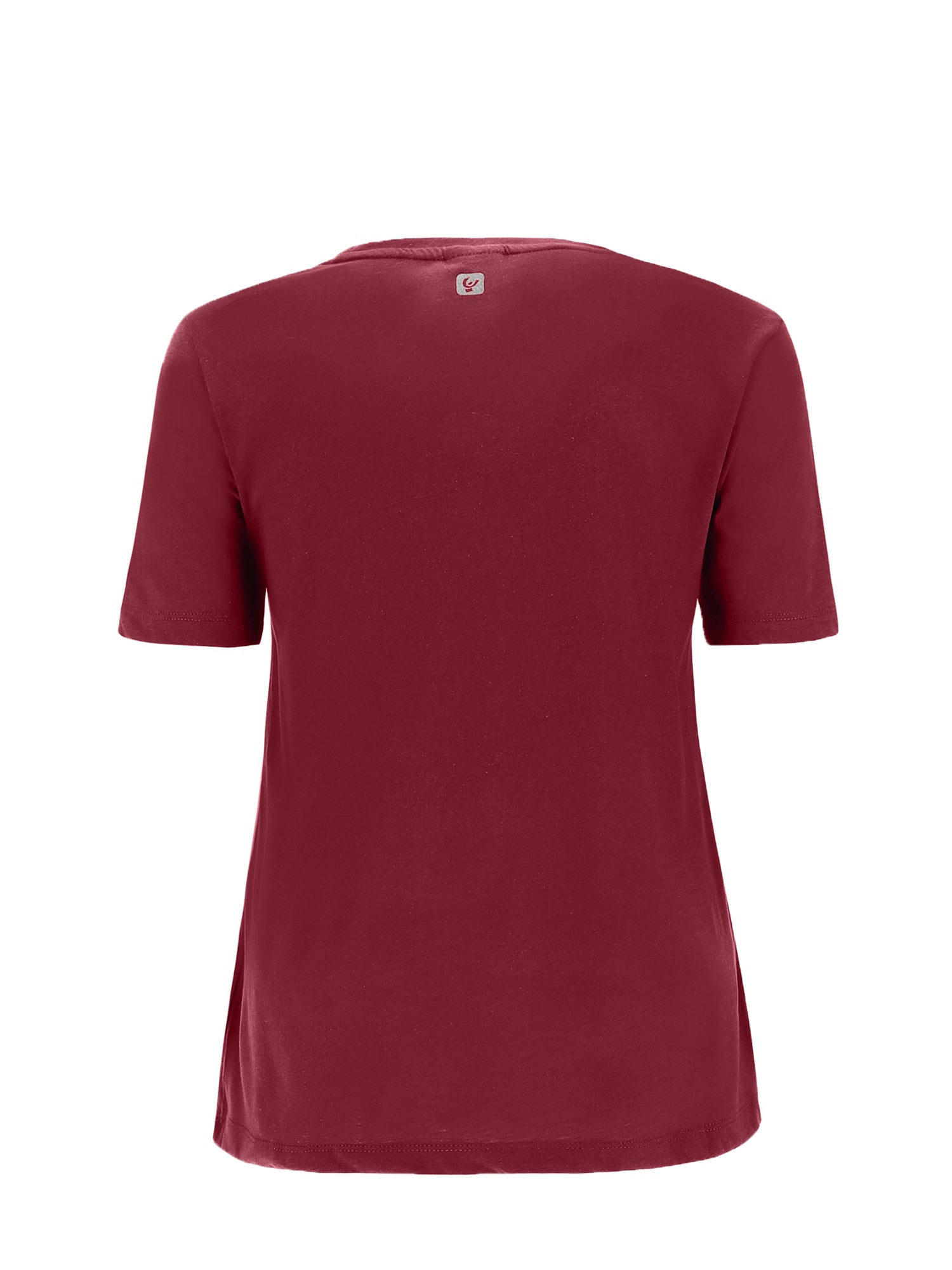 FREDDY T-SHIRT MANICHE CORTE ROSSO SCURO