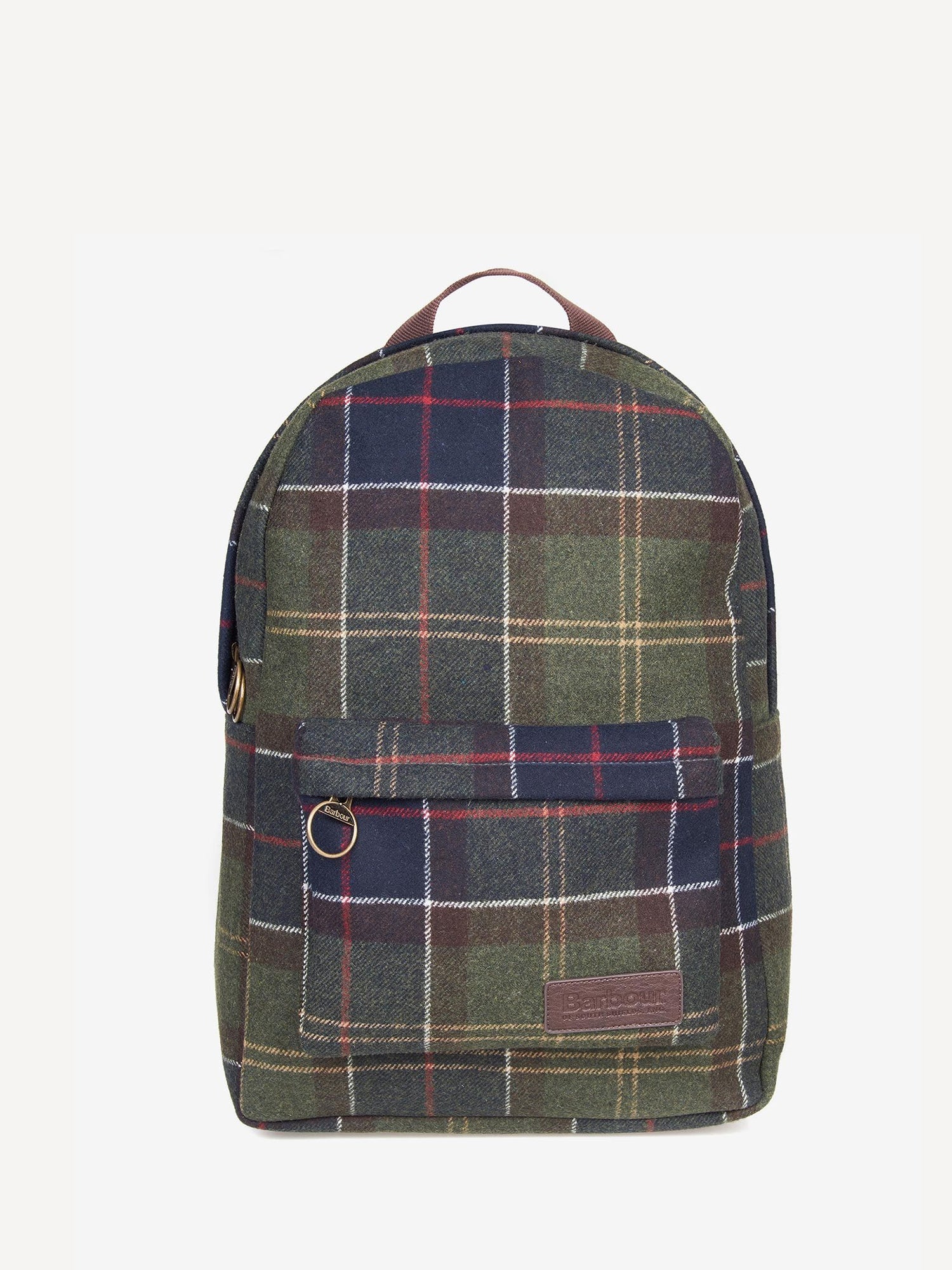 BARBOUR CARRBRIDGE ZAINO TARTAN VERDE