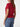 GUESS T - shirt Rosso Cotone