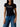 Guess t-shirt logo script con strass