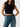 Guess millie top con pizzo