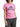 Adidas T - shirt Rosa Cotone
