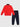 Champion Tuta Rosso Cotone