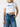 Guess script crop t-shirt