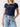 Guess logo in pizzo t-shirt