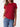 GUESS T - shirt Rosso Cotone
