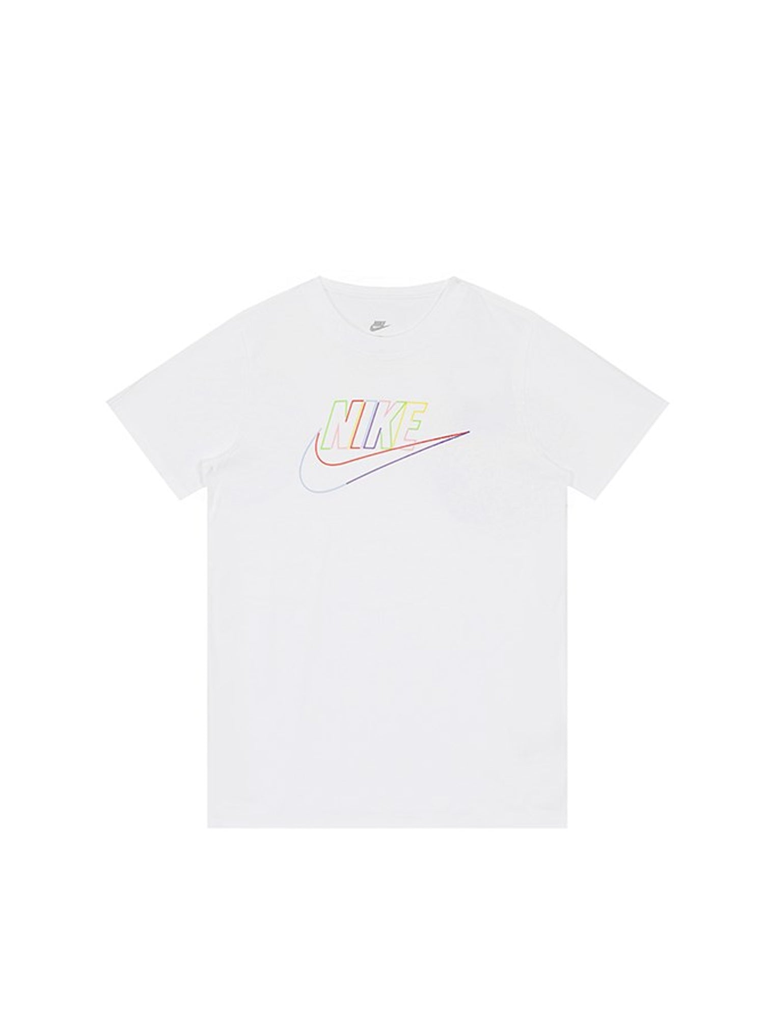 NIKE T-SHIRT MANICHE CORTE SPORTSWEAR BIANCO