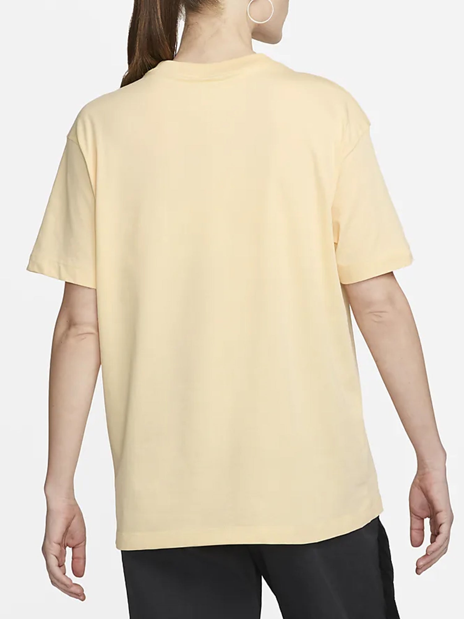 NIKE T-SHIRT MANICHE CORTE SPORTSWEAR GIALLO