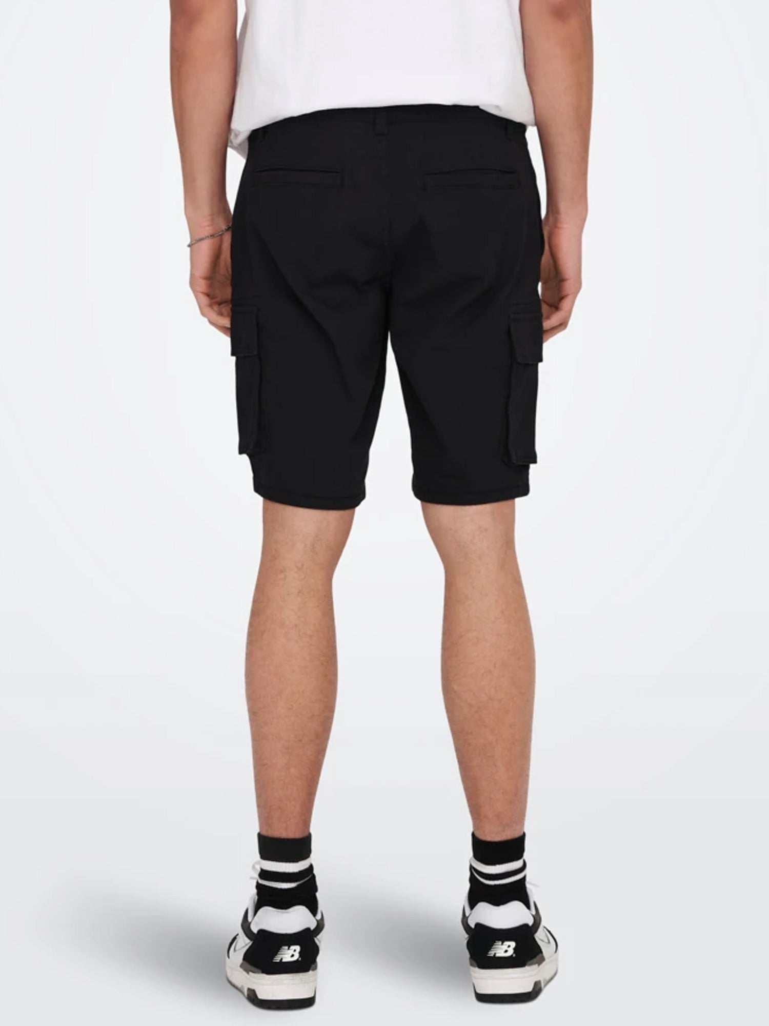 ONLY&SONS SHORTS CARGO NERO