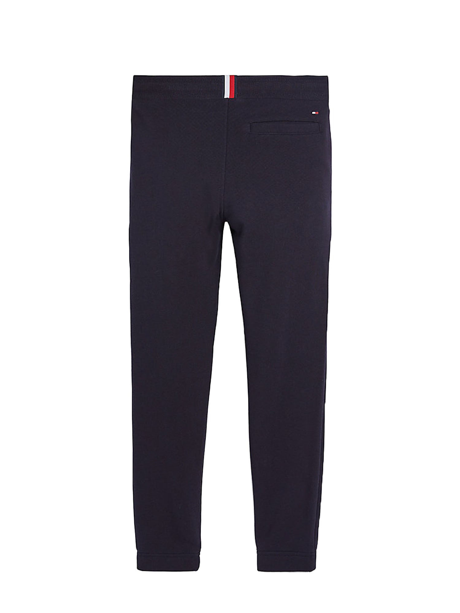 TOMMY HILFIGER PANTALONI SPORTIVI IN COTONE BLU