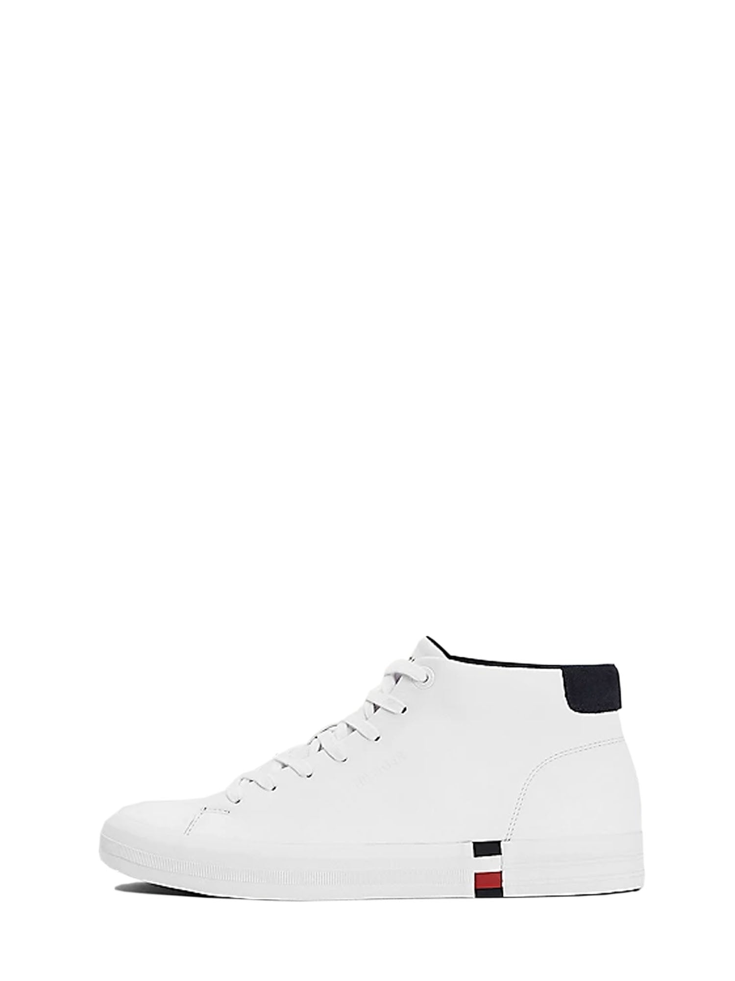 TOMMY HILFIGER SNEAKERS ALTE BIANCO
