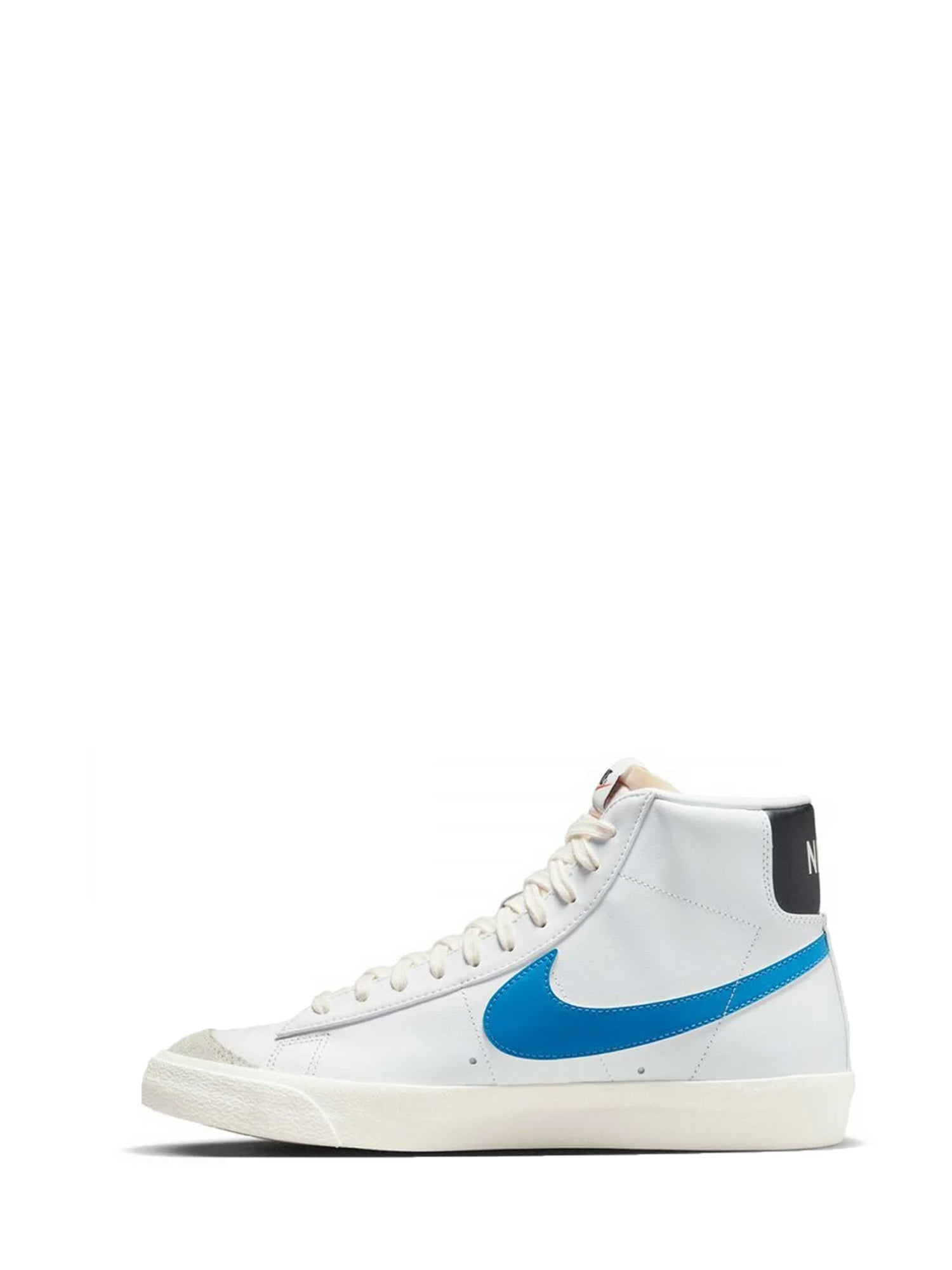 NIKE SNEAKERS BLAZER MID '77 VINTAGE BIANCO - AZZURRO