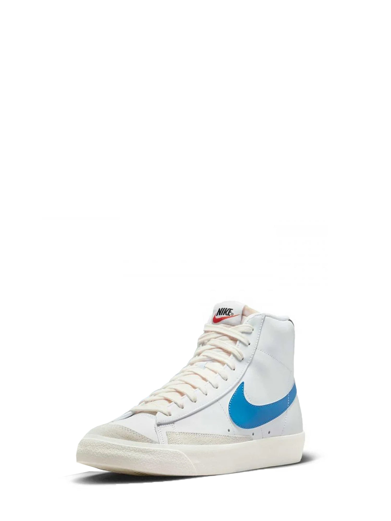 NIKE SNEAKERS BLAZER MID '77 VINTAGE BIANCO - AZZURRO