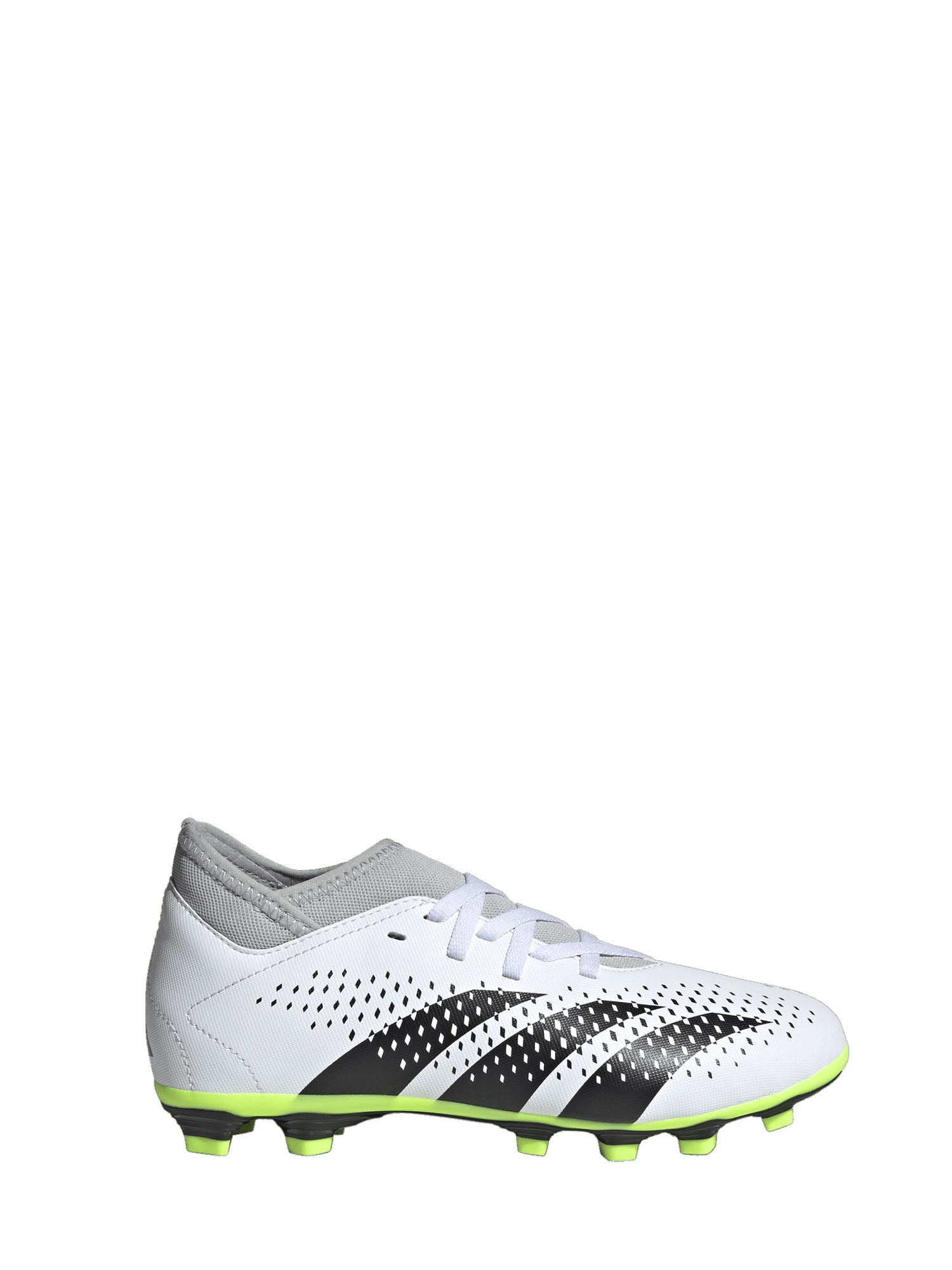 ADIDAS SCARPE CALCIO PREDATOR ACCURACY.4 SOCK FLEXIBLE GROUND JR BIANCO