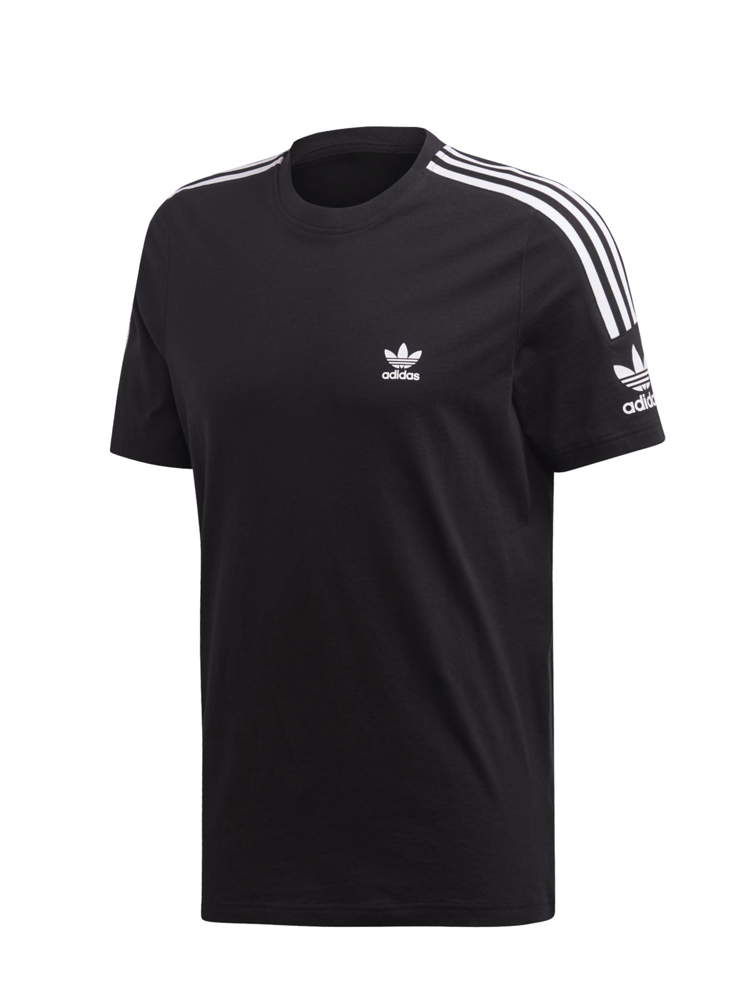 ADIDAS ORIGINALS T-SHIRT 3 STRIPES NERO - BIANCO