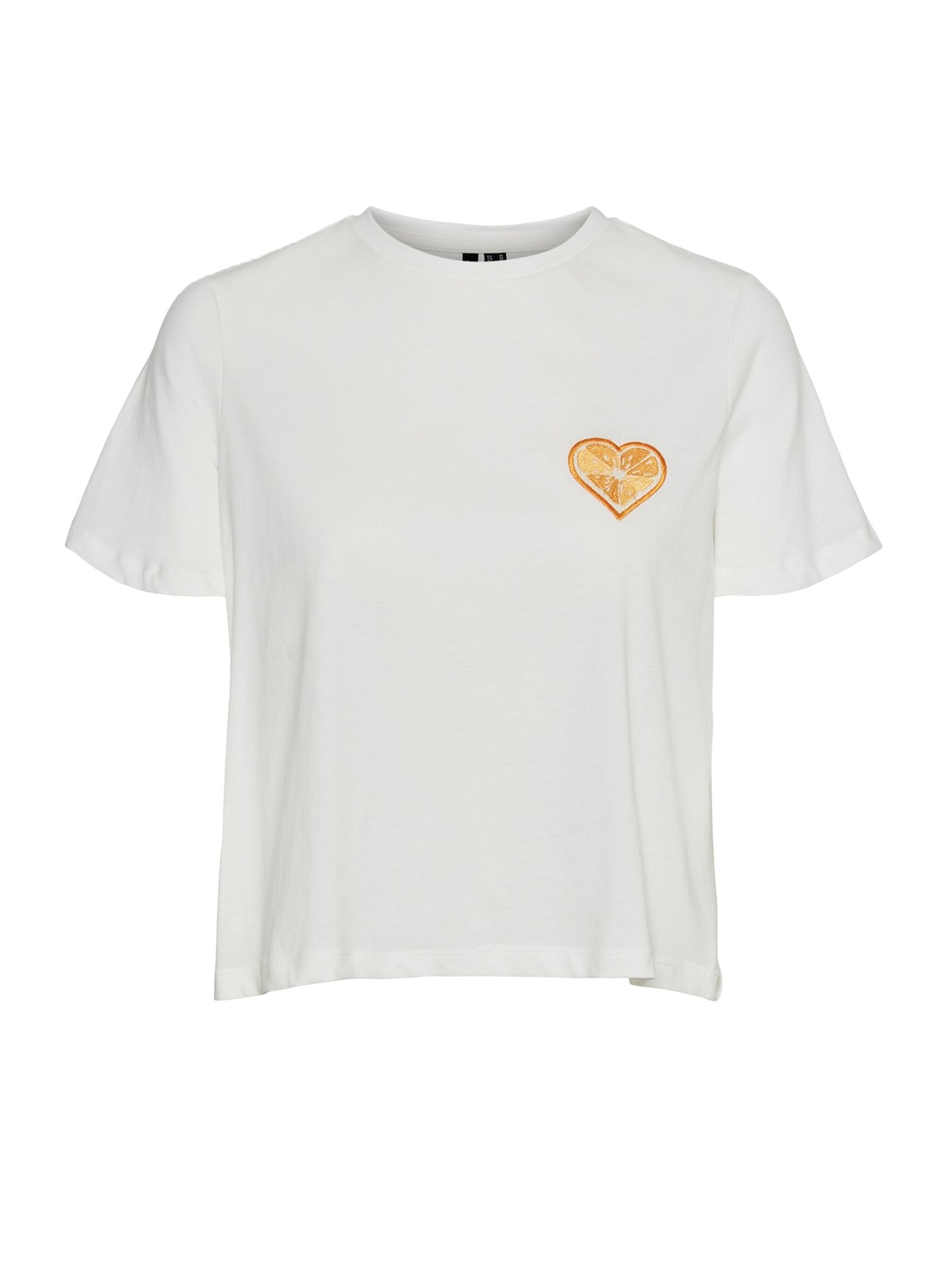 VERO MODA T-SHIRT GIROCOLLO BIANCO