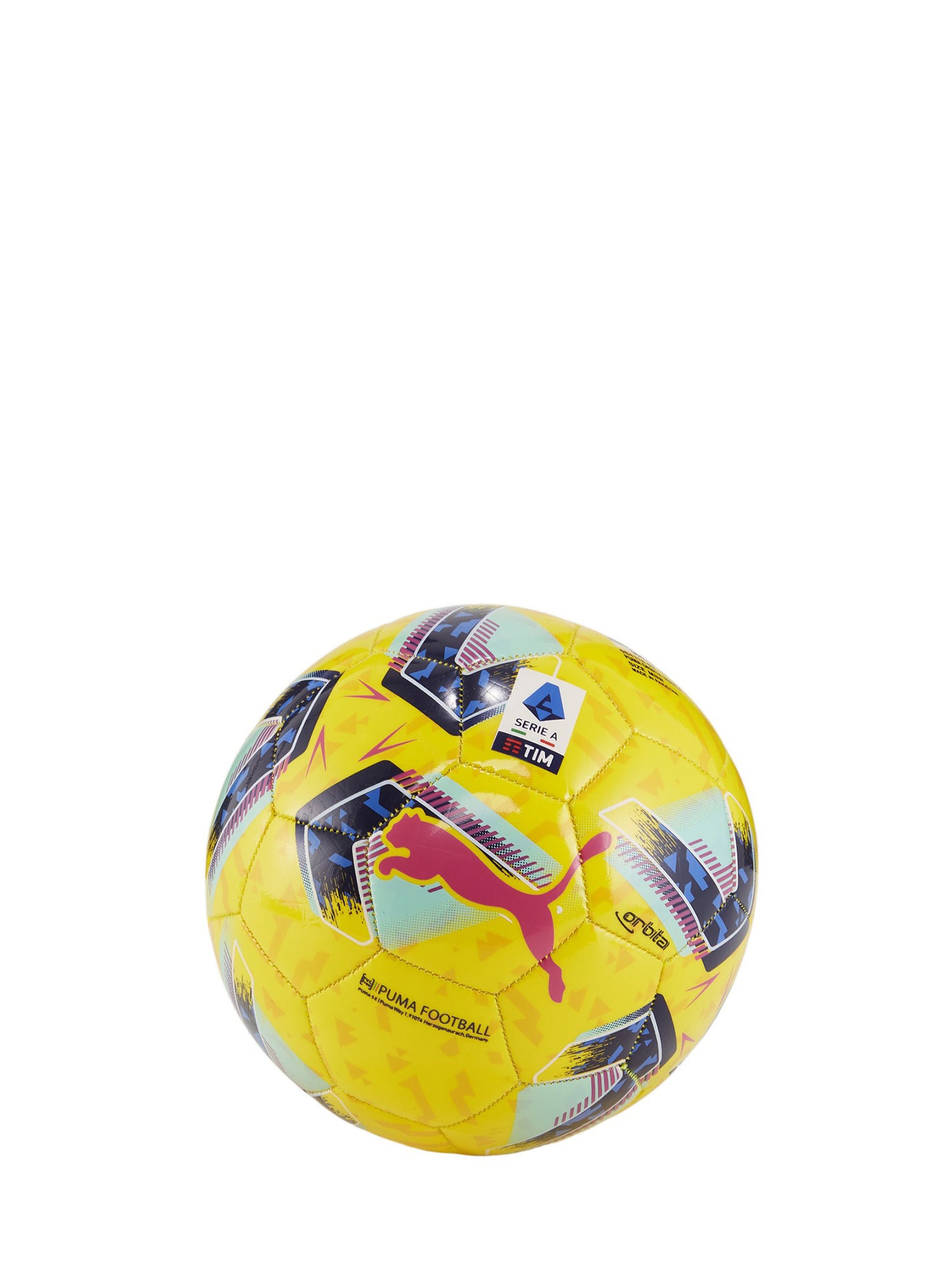 PUMA MINI PALLONE CALCIO ORBITA SERIE A GIALLO