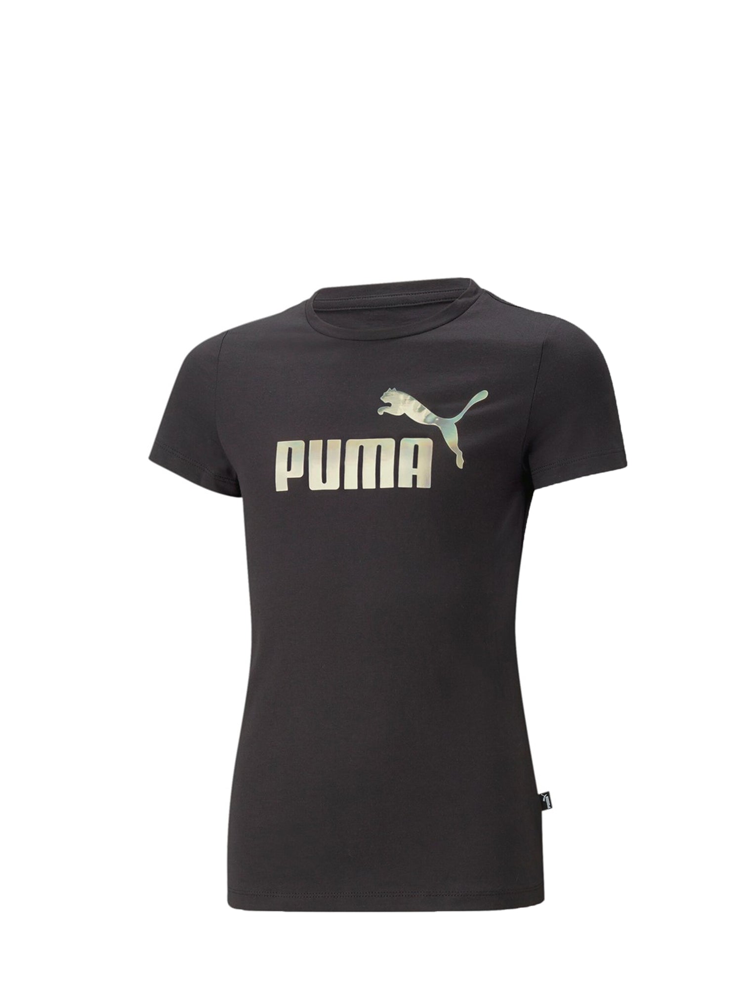 PUMA T-SHIRT ESSENTIALS+ NOVA SHINE NERO