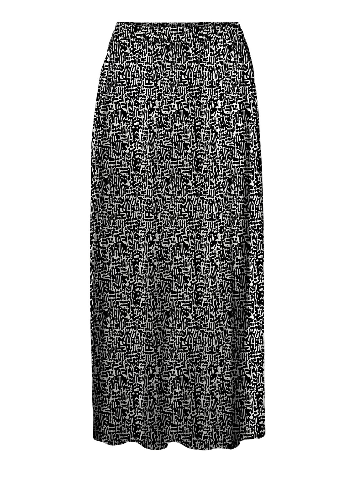 VERO MODA GONNA MAXI BIANCO - NERO