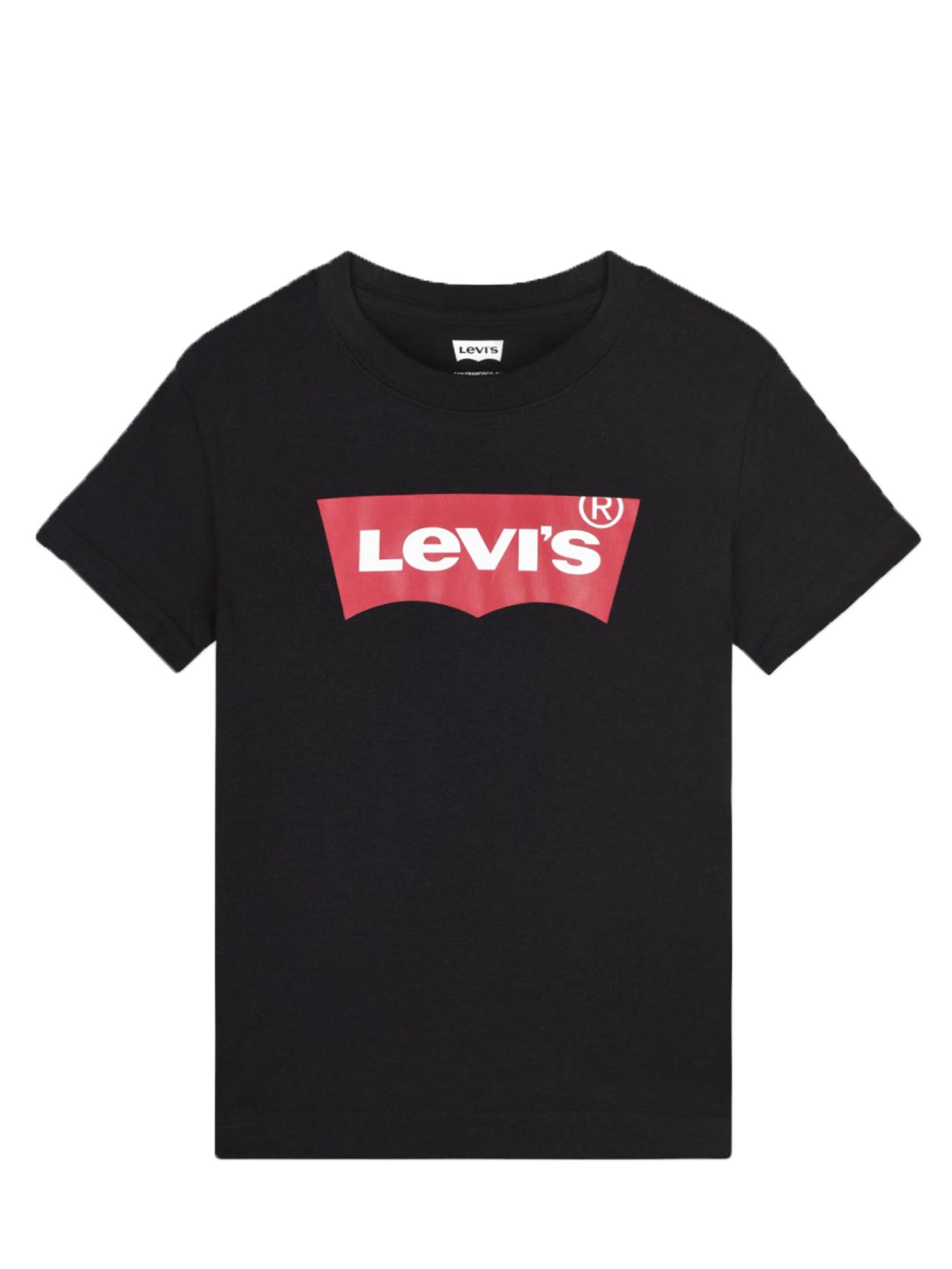 LEVI'S T-SHIRT CON LOGO BATWING NERO