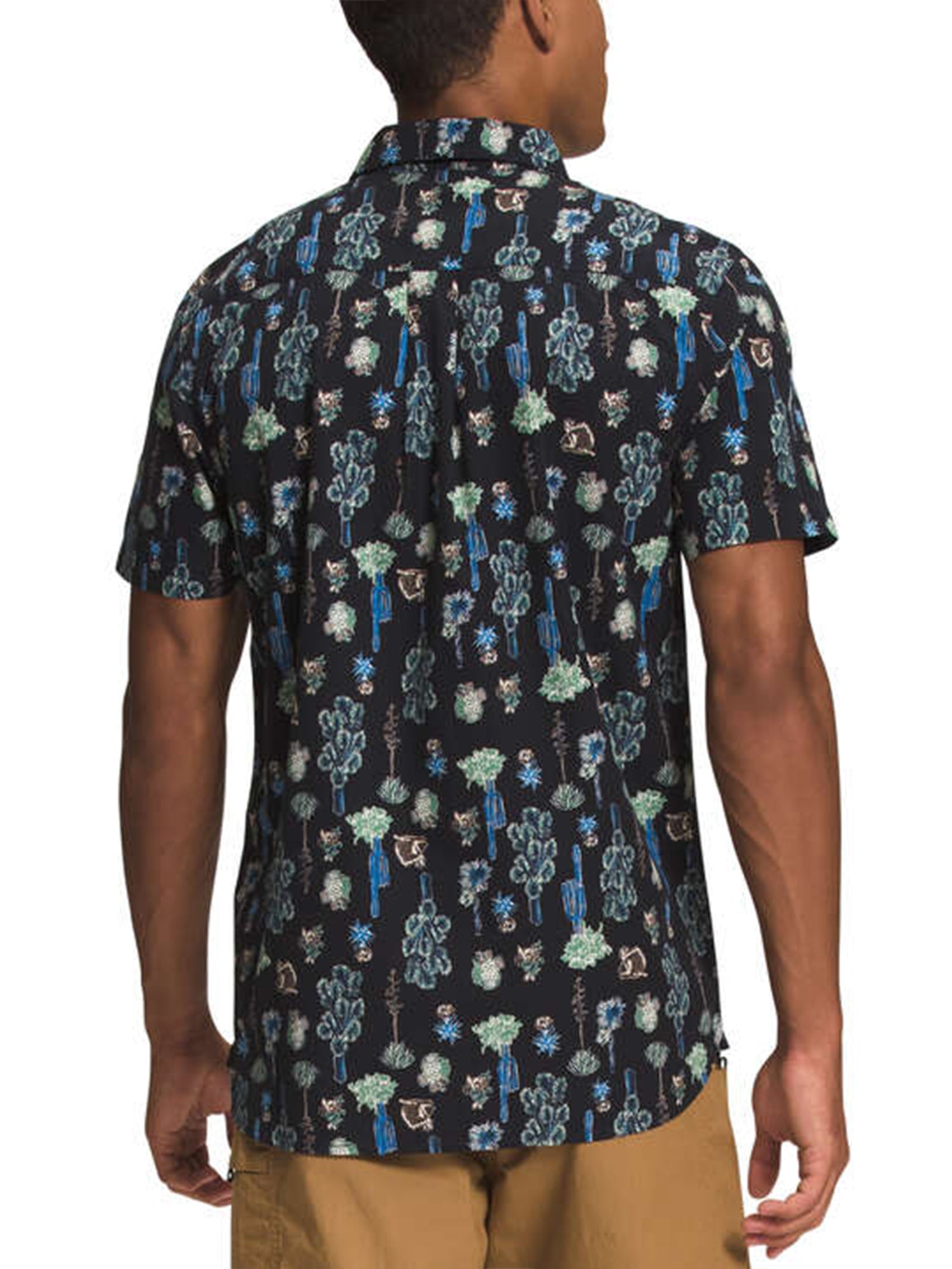 THE NORTH FACE SHORT-SLEEVE BAYTRAIL PATTERN SHIRT