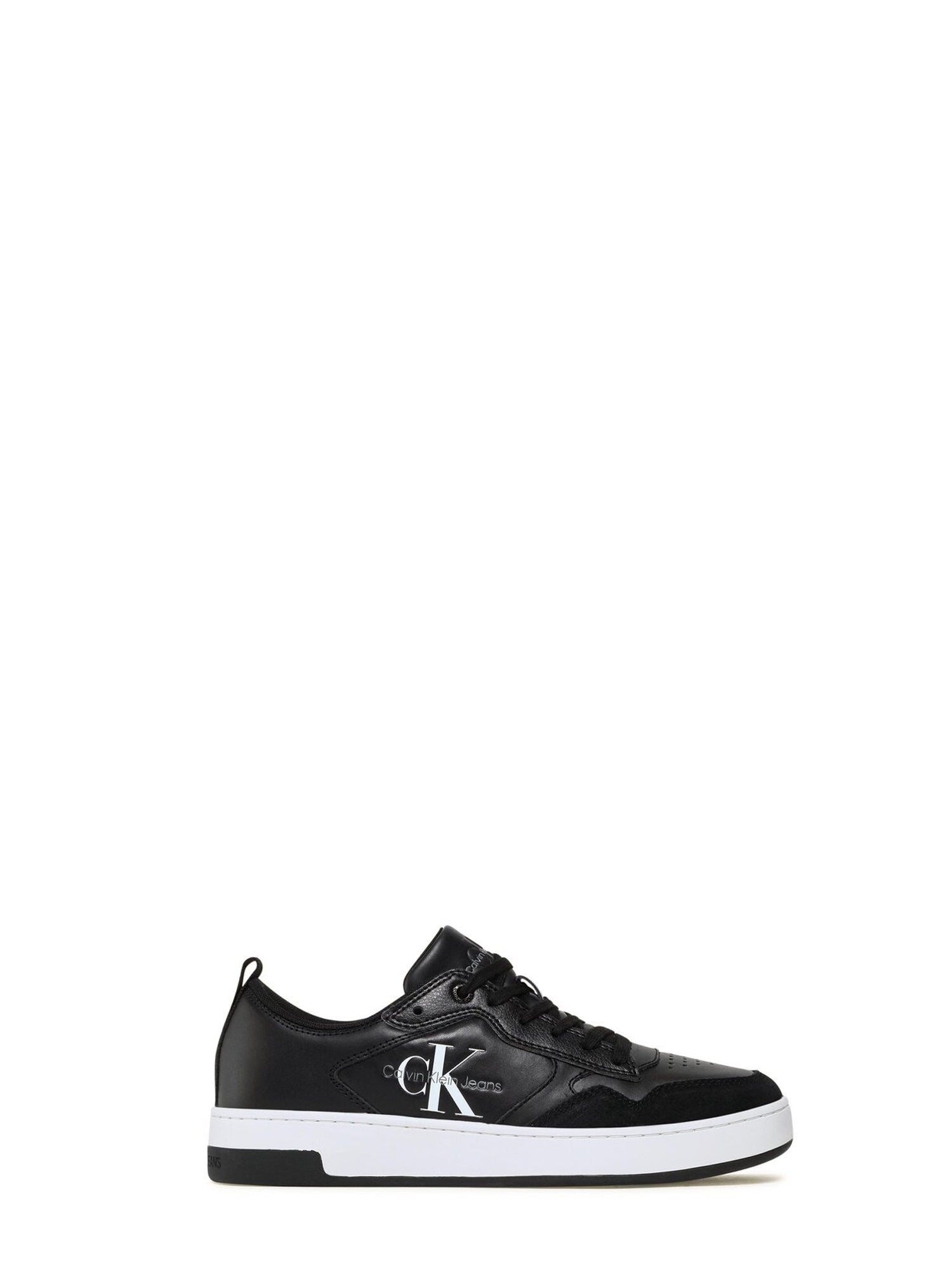 CALVIN KLEIN SHOES SNEAKERS BASKET CUPSOLE LOW NERO