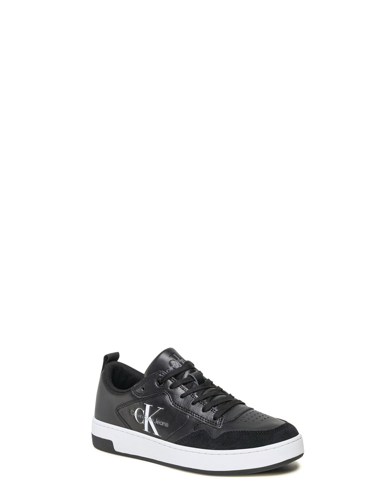 CALVIN KLEIN SHOES SNEAKERS BASKET CUPSOLE LOW NERO