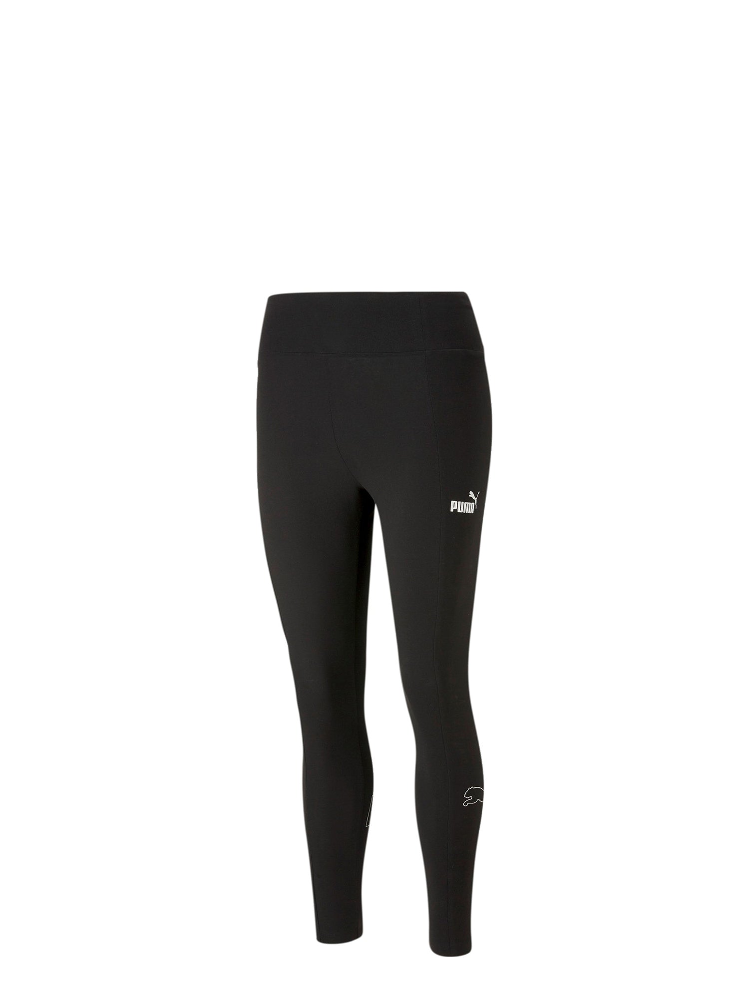 PUMA POWER LEGGINS COLORBLOCK 7/8 HIGH-WAIST NERO