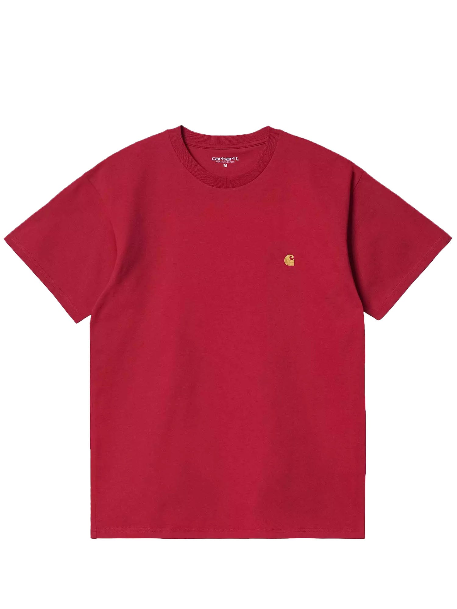 CARHARTT WIP T-SHIRT CHASE ROSSO