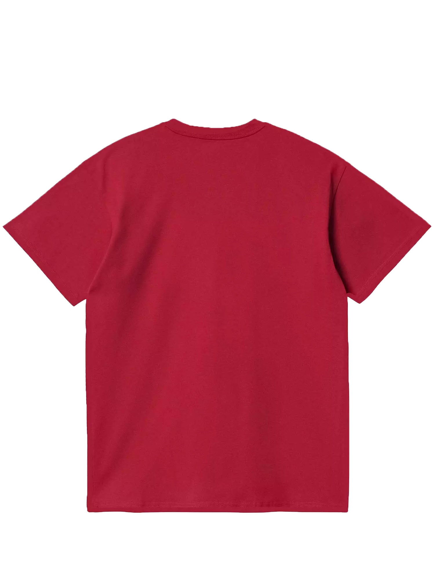 CARHARTT WIP T-SHIRT CHASE ROSSO