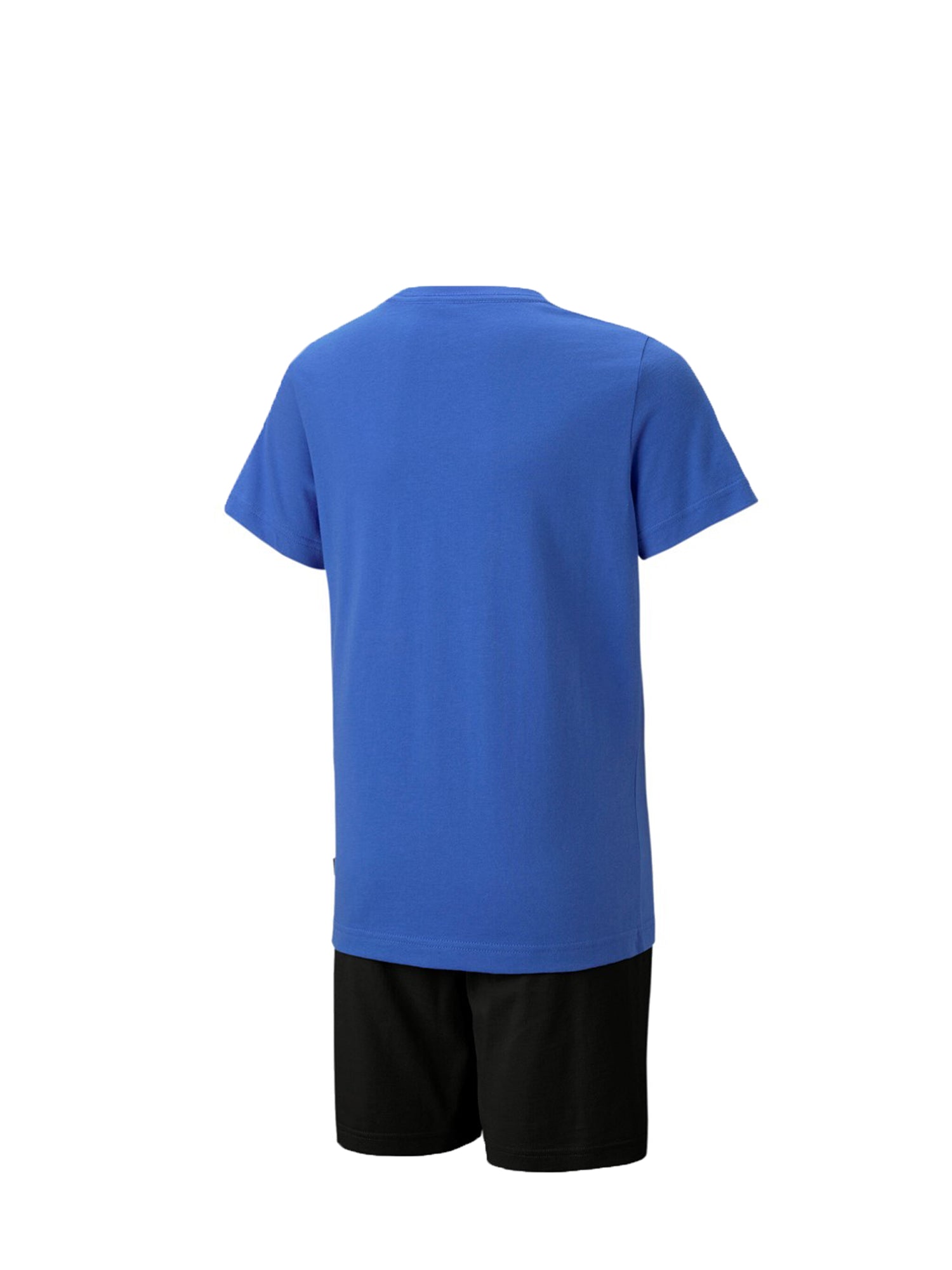 PUMA COMPLETINO SHORT JERSEY BLU ROYAL - NERO