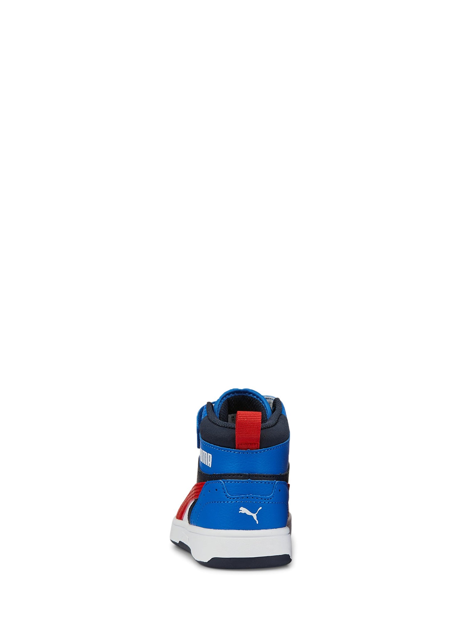 PUMA SNEAKERS REBOUND JOY BLOCKED AC BIANCO - ROSSO - BLU ROYAL