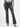 GUESS JEANS PANTALONI FLARE IN SIMILPELLE NERO