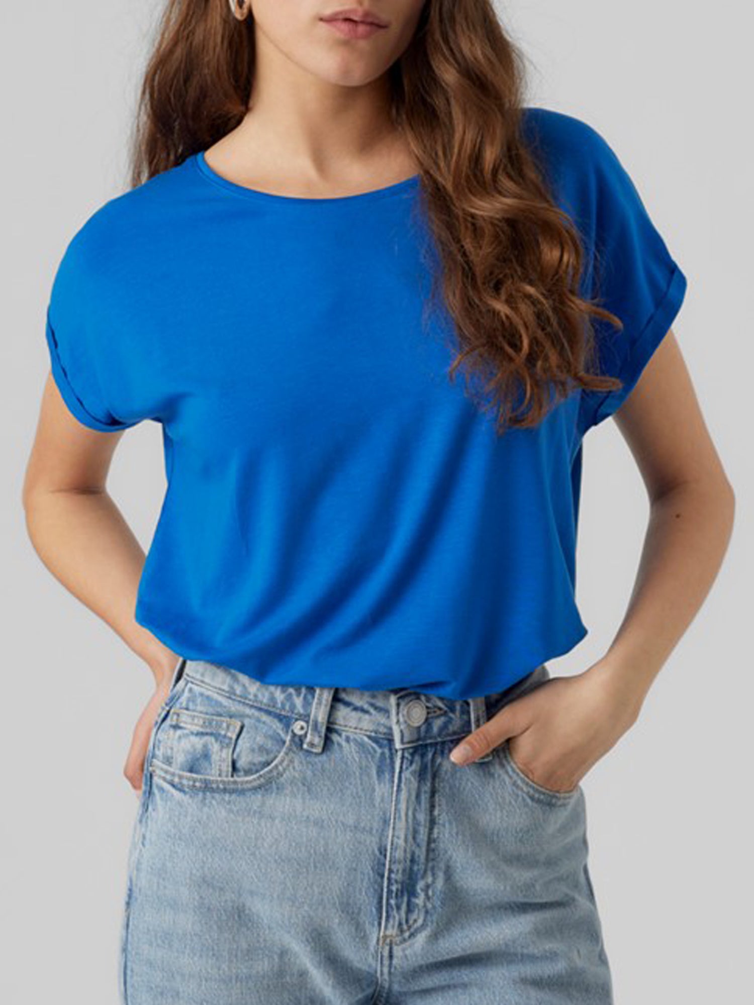 VERO MODA T-SHIRT AVA BLU