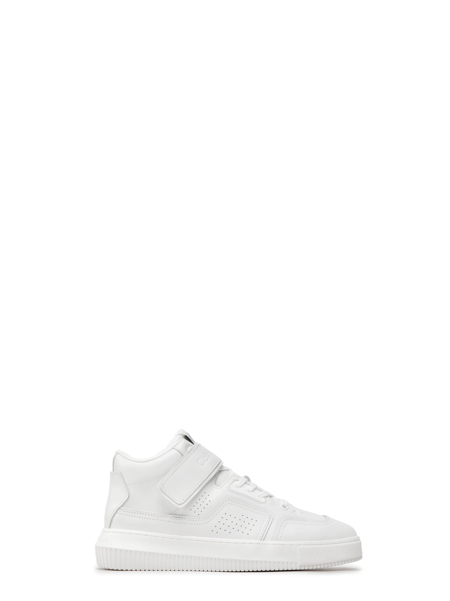 CALVIN KLEIN SNEAKERS CHUNKY CUPSOLE LACEUP MID BIANCO